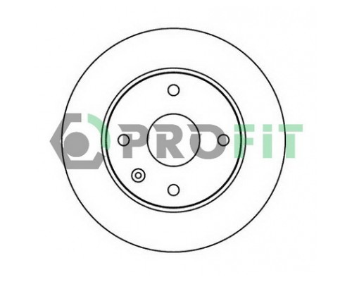 Гальмівний диск Profit 5010-2003
