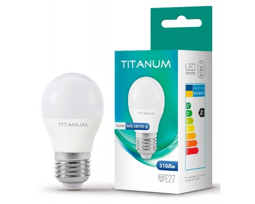 Лампочка TITANUM Filament G45 4W E27 4100K (TLFG4504274)