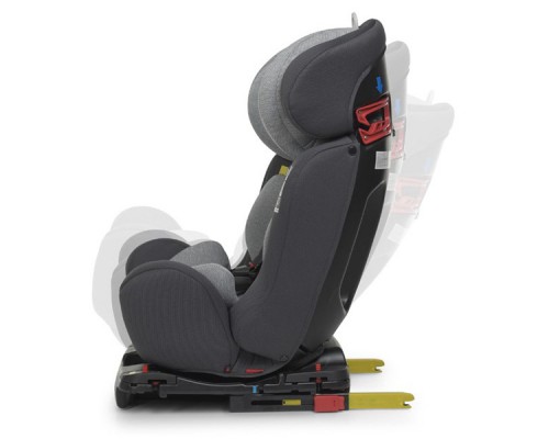 Автокрісло El Camino BRAVO ISOFIX 0-36кг (ME 1041 BRAVO ISO r.grey)