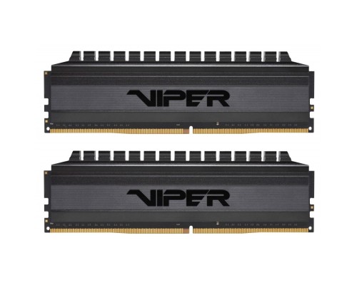 Модуль пам'яті для комп'ютера DDR4 32GB (2x16GB) 3000 MHz Viper 4 Blackout Patriot (PVB432G300C6K)