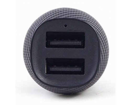 Зарядний пристрій Gembird 2 port 4.8A (TA-U2C48A-CAR-01)