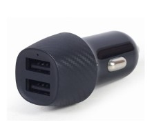 Зарядний пристрій Gembird 2 port 4.8A (TA-U2C48A-CAR-01)