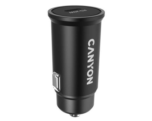 Зарядний пристрій Canyon PD 20W Pocket size car charger (CNS-CCA20B)