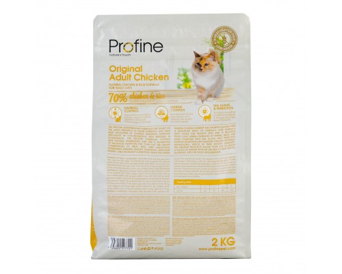 Сухий корм для кішок Profine Cat Original Adult з куркою і рисом 2 кг (8595602517701)