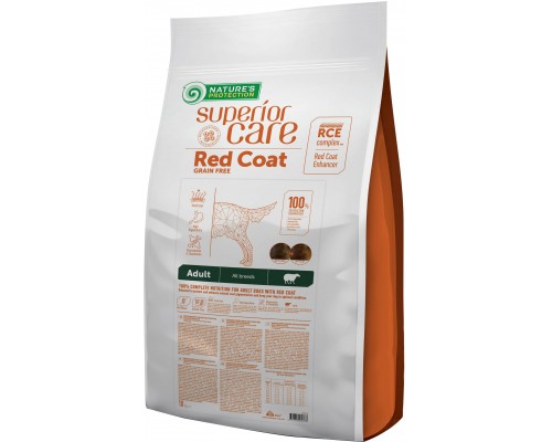 Сухий корм для собак Nature's Protection Superior Care Red Coat Grain Free Adult with Lamb 10 кг (NPSC47237) Сухий корм для собак Nature's Protection Superior Care Red Coat Grain Free Adult with Lamb 10 кг (NPSC47237)
