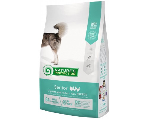 Сухий корм для собак Nature's Protection Senior All breeds 4 кг (NPS45755) Сухий корм для собак Nature's Protection Senior All breeds 4 кг (NPS45755)