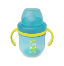 Поїльник-непроливайка Baboo із силіконовим носиком Marine 200 мл Бірюзова (90600)