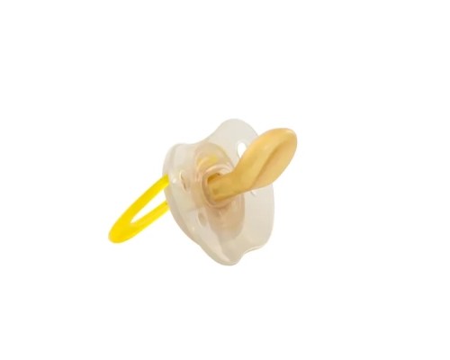 Пустушка Baby Team латексна, ортодонтична 0+ міс (3200_кіт)