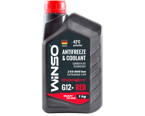 Антифриз WINSO WINSO RED G12+ red 1kg (880920) 