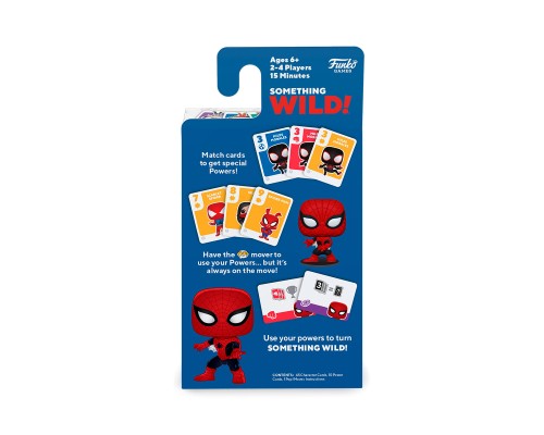 Настільна гра Funko Pop з картками Something Wild! – Людина-павук (63763)