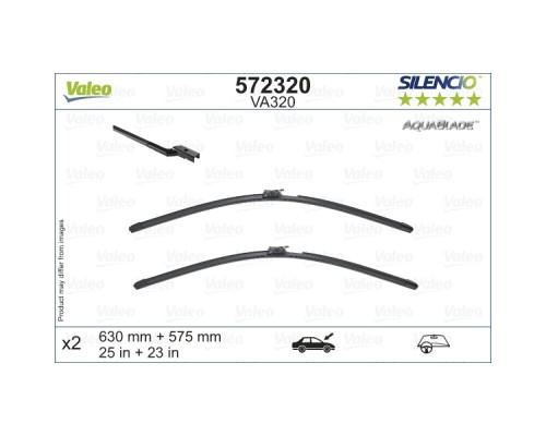 Щітка склоочисника Valeo 572320