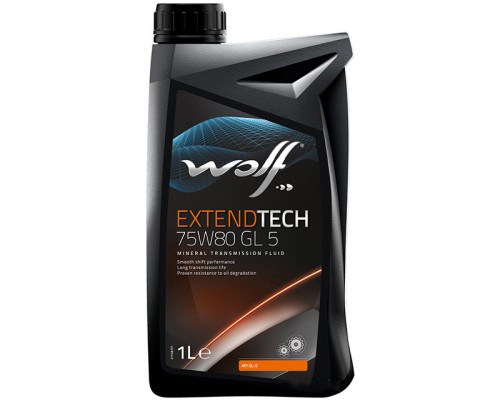 Трансмісійна олива Wolf EXTENDTECH 75W80 GL 5 1л (8303807)