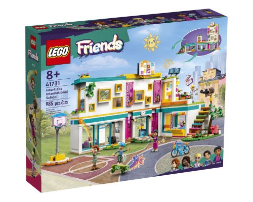 Конструктор LEGO Friends Хартлейк-Сіті: міжнародна школа 985 деталей (41731)