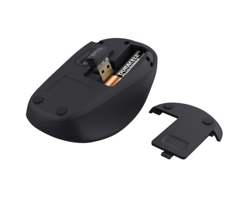Мишка Trust Yvi+ Silent Eco Wireless Black (24549)