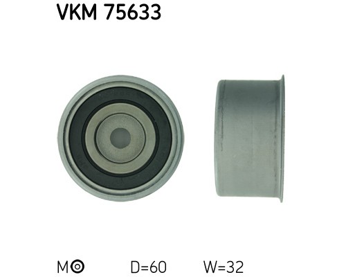 Ролик натягувача ременя SKF VKM 75633