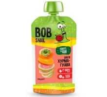 Дитяче пюре Bob Snail Равлик Боб Хурма-гуава 120 г (4820219343165)