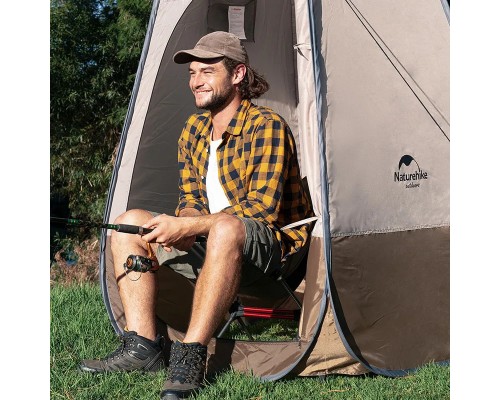 Намет Naturehike NH17Z002-P Душ/Туалет Коричневий (6927595795934) Намет Naturehike NH17Z002-P Душ/Туалет Коричневий (6927595795934)