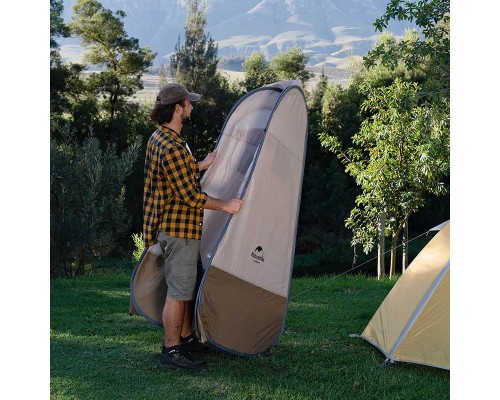 Намет Naturehike NH17Z002-P Душ/Туалет Коричневий (6927595795934) Намет Naturehike NH17Z002-P Душ/Туалет Коричневий (6927595795934)