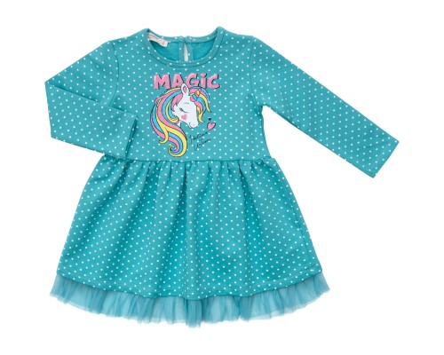 Плаття дитяче POP FASHION з єдинорогом (6774-98G-mint)