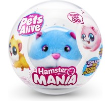 Інтерактивна іграшка Pets & Robo Alive S1 - Кумедний хом'ячок (блакитний) (9543-1)