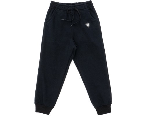 Штани дитячі Breeze спортивні на манжетах (18989-116B-black)