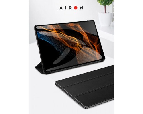 Чохол до планшета AirOn Premium Samsung Galaxy Tab S8 Ultra 14.6 2022 + protective film black (4822352781090)