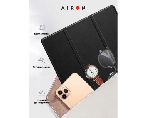 Чохол до планшета AirOn Premium Samsung Galaxy Tab S8 Ultra 14.6 2022 + protective film black (4822352781090)