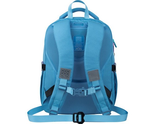 Рюкзак шкільний Kite Wonder Блакитний 38x28x15 см 13.25 л (WK22-728M-1)