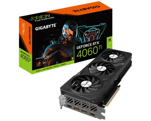 Відеокарта GIGABYTE GeForce RTX4060Ti 16Gb GAMING OC (GV-N406TGAMING OC-16GD)