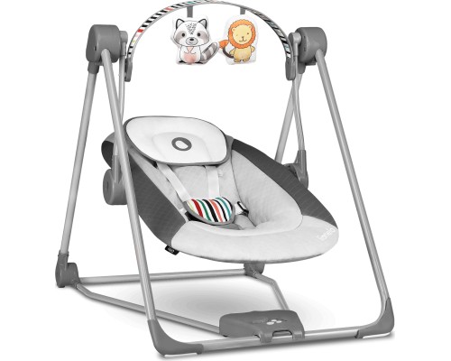 Крісло-гойдалка Lionelo Otto Cozy Grey (LO-OTTO COZY GREY)