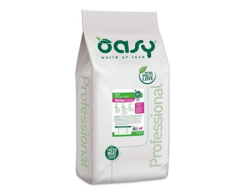 Сухий корм для собак OASY One Animal Protein ADULT Medium/Large з диким кабаном 18 кг (8053017349343)