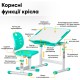Парта зі стільцем Evo-kids Green (Evo-06 Ergo Z)