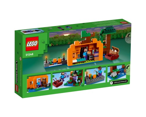 Конструктор LEGO Minecraft Гарбузова ферма 257 деталей (21248)