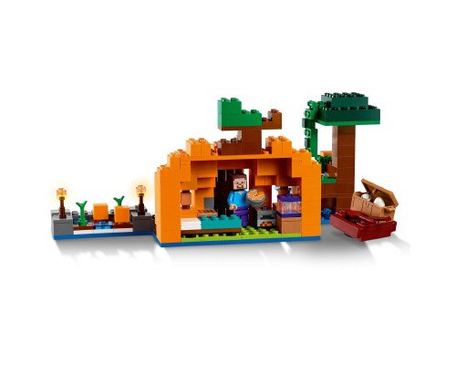 Конструктор LEGO Minecraft Гарбузова ферма 257 деталей (21248)