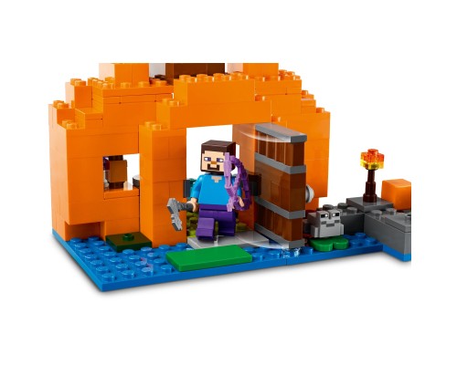 Конструктор LEGO Minecraft Гарбузова ферма 257 деталей (21248)