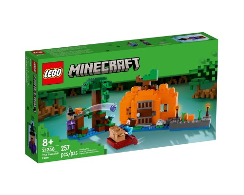 Конструктор LEGO Minecraft Гарбузова ферма 257 деталей (21248)