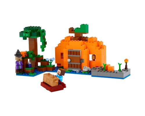 Конструктор LEGO Minecraft Гарбузова ферма 257 деталей (21248)