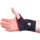 Бинт для спорту Power System PS-6000 Elastic Wrist Support Black/Red (PS-6000_Black)