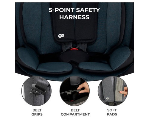 Автокрісло Kinderkraft Oneto3 i-Size Graphite Black (KCONE300BLK0000) (5902533922161)