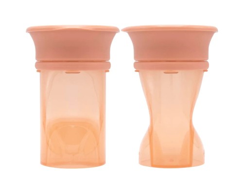 Поїльник-непроливайка Difrax 360 Peach (1012 Peach)