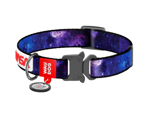 Нашийник для тварин WAUDOG Nylon з QR паспортом 