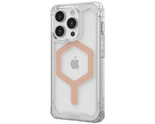 Чохол до мобільного телефона UAG Apple Iphone 15 Pro Plyo Magsafe, Ice/Rose Gold (114286114348)