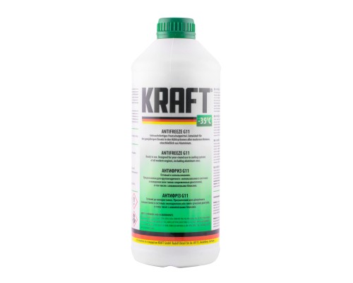 Антифриз KRAFT G11 -35 (зелений) 1,5 л (KF120) 