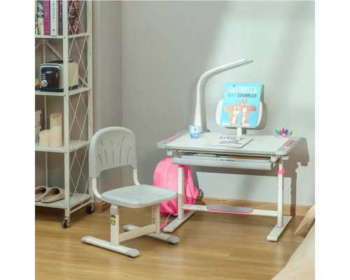 Парта зі стільцем Cubby Lupin Pink (Lupin pink KIDS FURNITURE)