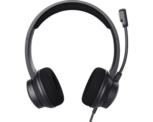 Навушники Trust Ayda USB-ENC Black (25089)
