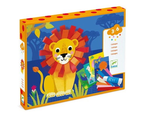 Набір для творчості Djeco Кучеряві тварини (DJ09868)