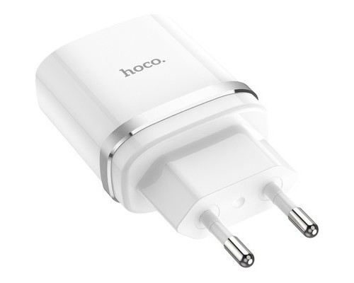 Зарядний пристрій HOCO C12Q Smart QC3.0 charger White (6931474716262)