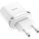 Зарядний пристрій HOCO C12Q Smart QC3.0 charger White (6931474716262)