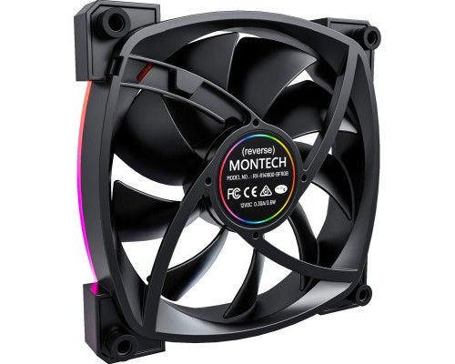 Кулер до корпусу MONTECH RX120 PWM BLACK