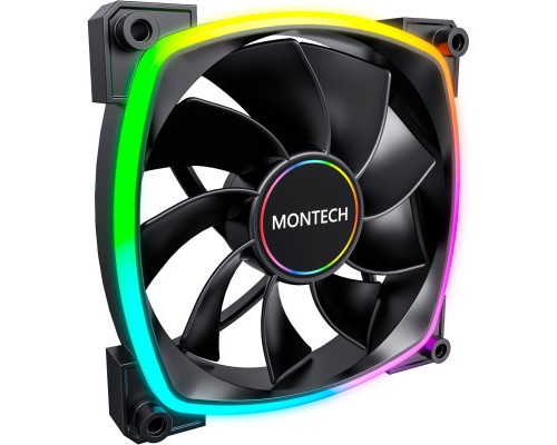 Кулер до корпусу MONTECH RX120 PWM BLACK